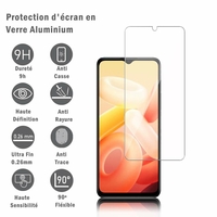 Vivo Y76 5G/ Vivo Y76s 5G 6.58" V2124 V2156A: 1 Film Protection d'écran en verre d'aluminium super résistant 9H, définition HD, anti-rayures, anti-empreintes digitales