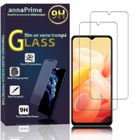 Vivo Y76 5G/ Vivo Y76s 5G 6.58" V2124 V2156A: Lot / Pack de 2 Films de protection d'écran Verre Trempé