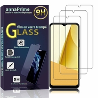 Vivo Y52t 6.51" V2166A (non compatible avec Vivo Y52 5G): Lot / Pack de 3 Films de protection d'écran Verre Trempé