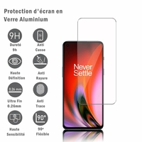 OnePlus Nord 2 5G 6.43" DN2101 DN2103 [Les Dimensions EXACTES du telephone: 158.9 x 73.2 x 8.3 mm]: 1 Film Protection d'écran en verre d'aluminium super résistant 9H, définition HD, anti-rayures, anti-empreintes digitales