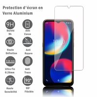 Wiko View 4 6.52" (non compatible Wiko View4 Lite) [Les Dimensions EXACTES du telephone: 165.7 x 75.8 x 8.85 mm]: 1 Film Protection d'écran en verre d'aluminium super résistant 9H, définition HD, anti-rayures, anti-empreintes digitales