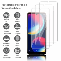 Wiko View 4 6.52" (non compatible Wiko View4 Lite) [Les Dimensions EXACTES du telephone: 165.7 x 75.8 x 8.85 mm]: 3 Films Protection d'écran en verre d'aluminium super résistant 9H, définition HD, anti-rayures, anti-empreintes digitales