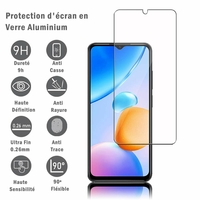 Xiaomi Redmi 11 Prime 5G 6.58" (non compatible avec Xiaomi Redmi 11 Prime 4G): 1 Film Protection d'écran en verre d'aluminium super résistant 9H, définition HD, anti-rayures, anti-empreintes digitales