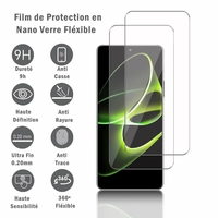 Honor X40 GT 6.81" ADT-AN00 (non compatible avec Honor X40 6.67"): 2 Films Protection d'écran en Verre Nano Fléxible, Dureté 9H Inrayable Incassable Invisible Ultra Résistant