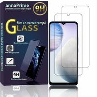 Vivo Y02 6.51" (non compatible avec Vivo Y02s): Lot / Pack de 2 Films de protection d'écran Verre Trempé