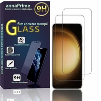 Samsung Galaxy S23+ Plus 6.6" SM-S916B S916B/DS S916U S916U1 S916W (non compatible avec Galaxy S23 6.1"/ S23 Ultra 6.8"): Lot / Pack de 2 Films de protection d'écran Verre Trempé