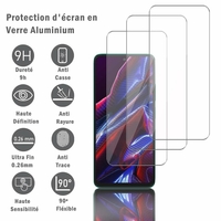 Xiaomi Poco X5 6.67" 22111317PG (non compatible avec Xiaomi Poco X5 Pro): 3 Films Protection d'écran en verre d'aluminium super résistant 9H, définition HD, anti-rayures, anti-empreintes digitales