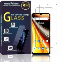 UMIDIGI Power 7 Max 6.7": Lot / Pack de 2 Films de protection d'écran Verre Trempé