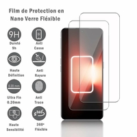 Realme GT Neo 5/ GT Neo 5 240W 6.74" RMX3706 RMX3708: 2 Films Protection d'écran en Verre Nano Fléxible, Dureté 9H Inrayable Incassable Invisible Ultra Résistant
