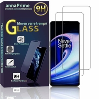 OnePlus Ace 2V 6.74" PHP110 (non compatible avec OnePlus Ace 2) [Dimensions du téléphone: 162.6 x 75.1 x 8.2 mm]: Lot / Pack de 2 Films de protection d'écran Verre Trempé