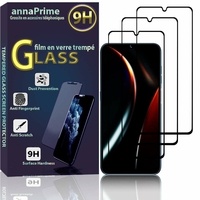 BLU G52L 6.5" [Dimensions du téléphone: 164.5 x 76 x 9.2 mm]: Lot / Pack de 3 Films de protection d'écran Verre Trempé