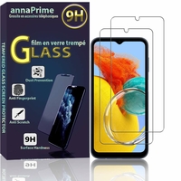 Samsung Galaxy M14 5G 6.6" SM-M146B SM-M146B/DSN: Lot / Pack de 2 Films de protection d'écran Verre Trempé