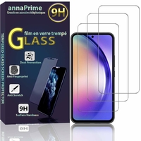 Samsung Galaxy A54 5G 6.4" SM-A546V A546U A546U1 A546B A546B/DS A546E A546E/DS A5460: Lot / Pack de 3 Films de protection d'écran Verre Trempé