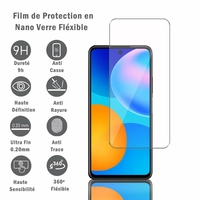 Huawei P Smart 2021 6.67" PPA-LX2 PPA-L02B PPA-L22B (non compatible Huawei P Smart 2020): 1 Film Protection d'écran en Verre Nano Fléxible, Dureté 9H Inrayable Incassable Invisible Ultra Résistant