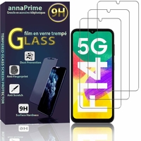 Samsung Galaxy F14 5G 6.6" SM-E146B SM-E146B/DS: Lot / Pack de 3 Films de protection d'écran Verre Trempé