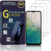 Nokia C32 6.5": Lot / Pack de 3 Films de protection d'écran Verre Trempé