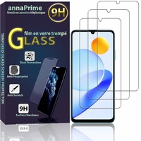 Honor Play 7T 6.74" RKY-AN10 (non compatible avec Honor Play7T Pro 6.7"): Lot / Pack de 3 Films de protection d'écran Verre Trempé