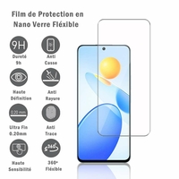 Honor Play 7T Pro 6.7" DIO-AN00 (non compatible avec Honor Play7T 6.74"): 1 Film Protection d'écran en Verre Nano Fléxible, Dureté 9H Inrayable Incassable Invisible Ultra Résistant