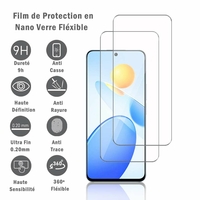 Honor Play 7T Pro 6.7" DIO-AN00 (non compatible avec Honor Play7T 6.74"): 2 Films Protection d'écran en Verre Nano Fléxible, Dureté 9H Inrayable Incassable Invisible Ultra Résistant