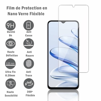 Honor 80 Pro Flat 6.67" (non compatible avec Honor 80 Pro 6.78"): 1 Film Protection d'écran en Verre Nano Fléxible, Dureté 9H Inrayable Incassable Invisible Ultra Résistant