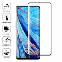 Oppo Find X2 Neo/ Reno3 Pro 5G 6.5" CPH2009 PCRM00 PCRT00 (non compatible Oppo Reno 3 Pro 4G 6.4"): 1 Film en Verre Trempé Bord Incurvé Resistant