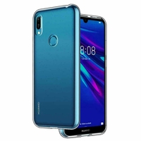 Huawei Y6S (2019)/ Honor 8A 2020/ 8A Prime 6.09" JAT-LX3 JAT-L29 JAT-LX1 JAT-L41[Les Dimensions EXACTES du telephone: 156.3 x 73.5 x 8 mm]: Coque Silicone gel UltraSlim et Ajustement parfait - TRANSPARENT