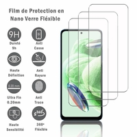 Infinix Note 30 Pro 6.67": 3 Films Protection d'écran en Verre Nano Fléxible, Dureté 9H Inrayable Incassable Invisible Ultra Résistant