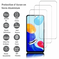 Xiaomi 13T/ 13T Pro 6.67" 2306EPN60G 23078PND5G: 3 Films Protection d'écran en verre d'aluminium super résistant 9H, définition HD, anti-rayures, anti-empreintes digitales