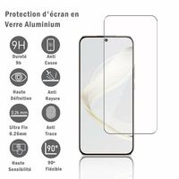 Huawei Nova 11 6.7" FOA-AL00 FOA-LX9 (non compatible avec Huawei nova 11i 6.8"): 1 Film Protection d'écran en verre d'aluminium super résistant 9H, définition HD, anti-rayures, anti-empreintes digitales