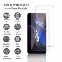 Xiaomi Poco F5 Pro 5G 6.67": 2 Films Protection d'écran en Verre Nano Fléxible, Dureté 9H Inrayable Incassable Invisible Ultra Résistant