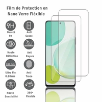 Huawei Nova 11i 6.8" MAO-LX9 (non compatible avec Huawei nova 11 6.7"): 2 Films Protection d'écran en Verre Nano Fléxible, Dureté 9H Inrayable Incassable Invisible Ultra Résistant