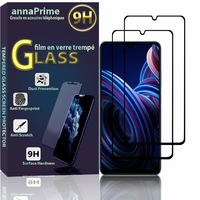 ZTE Blade A72 5G/ Voyage 30/ Yuanhang 30 6.52" 7540N (non compatible avec ZTE Blade A72 4G 6.75"): Lot / Pack de 2 Films de protection d'écran Verre Trempé