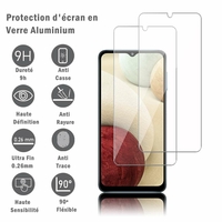 Xiaomi Redmi A3 6.71" 23129RN51X: 2 Films Protection d'écran en verre d'aluminium super résistant 9H, définition HD, anti-rayures, anti-empreintes digitales