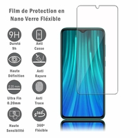 Samsung Galaxy A25 5G 6.5" SM-A256E A256E/DS A256E/DSN, A256B, A256B/DS: 1 Film Protection d'écran en Verre Nano Fléxible, Dureté 9H Inrayable Incassable Invisible Ultra Résistant