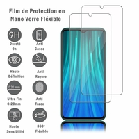 Samsung Galaxy A25 5G 6.5" SM-A256E A256E/DS A256E/DSN, A256B, A256B/DS: 2 Films Protection d'écran en Verre Nano Fléxible, Dureté 9H Inrayable Incassable Invisible Ultra Résistant