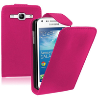 Samsung Galaxy Core Plus G3500/ Trend 3 G3502: Accessoire Etui Housse Coque Pochette simili cuir - ROSE