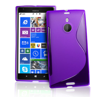 Nokia Lumia 1520: Accessoire Housse Etui Pochette Coque S silicone gel - VIOLET