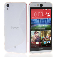 HTC Desire Eye: Accessoire Housse Etui Pochette Coque S silicone gel - TRANSPARENT