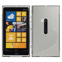 Nokia Lumia 920: Accessoire Housse Etui Pochette Coque S silicone gel - TRANSPARENT