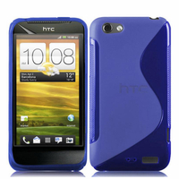 HTC One S/ Special Edition: Accessoire Housse Etui Pochette Coque S silicone gel - BLEU