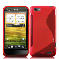HTC One S/ Special Edition: Accessoire Housse Etui Pochette Coque S silicone gel - ROUGE