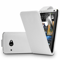 HTC Desire 601 Zara/ Dual Sim: Accessoire Etui Housse Coque Pochette simili cuir - BLANC