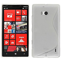 Nokia Lumia 930: Accessoire Housse Etui Pochette Coque S silicone gel - TRANSPARENT