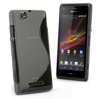 Sony Xperia M C1904/ C1905: Accessoire Housse Etui Pochette Coque S silicone gel - TRANSPARENT