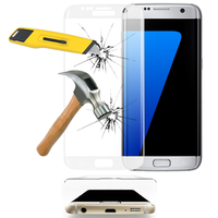Samsung Galaxy S7 edge G935F/ G935FD/ S7 edge (CDMA) G935: 1 Film en Verre Trempé Bord Incurvé Resistant