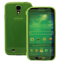 Samsung Galaxy S4 i9500/ i9505/ Value Edition I9515: Accessoire Coque Etui Housse Pochette silicone gel Portefeuille Livre rabat - VERT