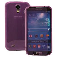 Samsung Galaxy S4 i9500/ i9505/ Value Edition I9515: Accessoire Coque Etui Housse Pochette silicone gel Portefeuille Livre rabat - VIOLET