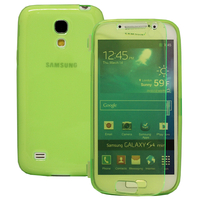 Samsung Galaxy S4 mini i9190/ S4 mini plus I9195I/ i9192/ i9195/ i9197: Accessoire Coque Etui Housse Pochette silicone gel Portefeuille Livre rabat - VERT