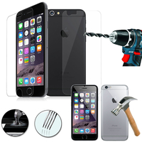 Apple iPhone 6/ 6s: Lot/ Pack de 3 paires de protection en verre trempé avant et arrière