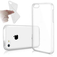 Apple iPhone 5C: Accessoire Housse Etui Coque gel UltraSlim et Ajustement parfait - TRANSPARENT